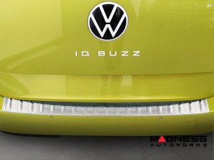 Volkswagen ID. Buzz Rear Bumper Sill Cover - Stainless Steel - Polished Finish